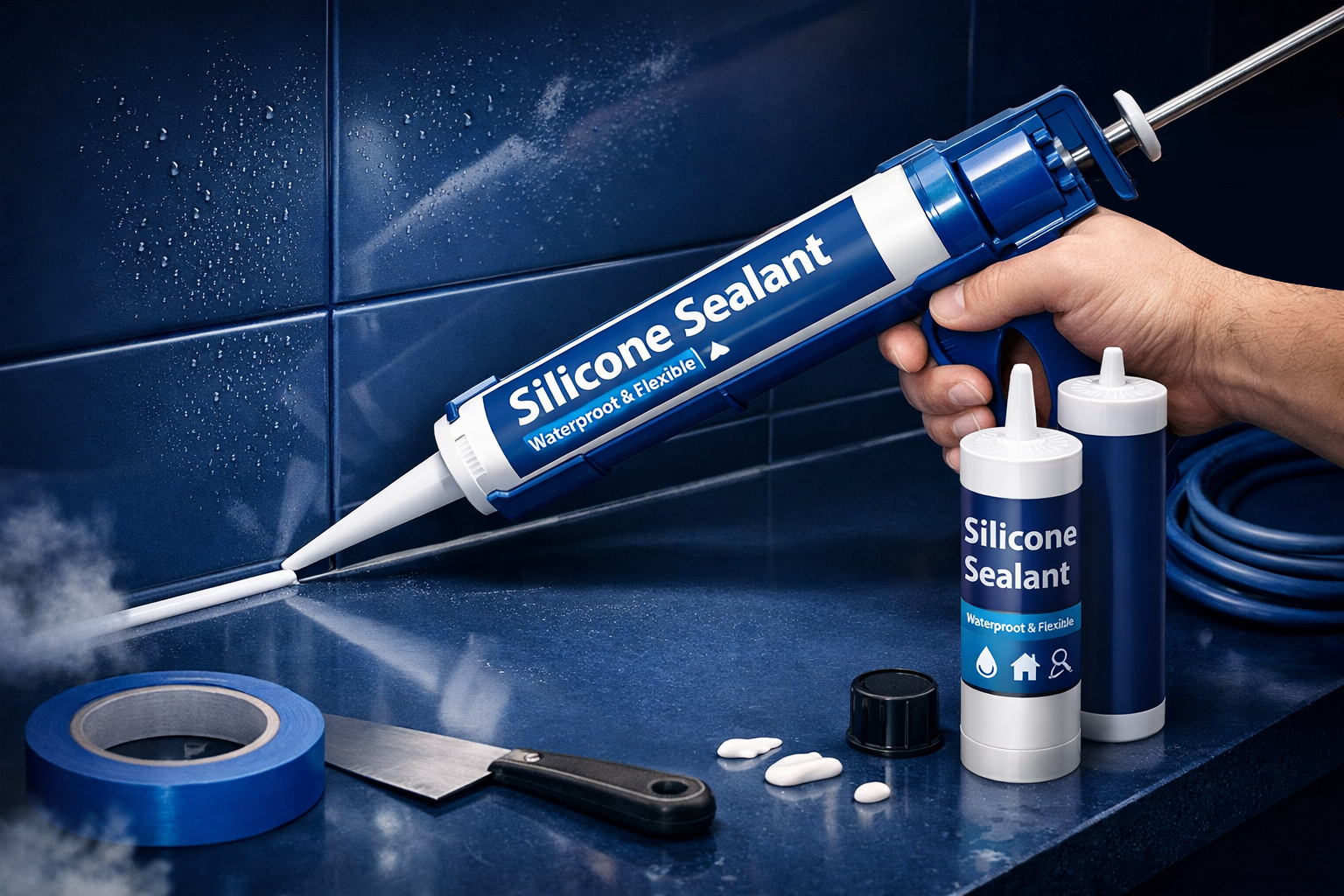 Silicone adhesive and sealant for electronics