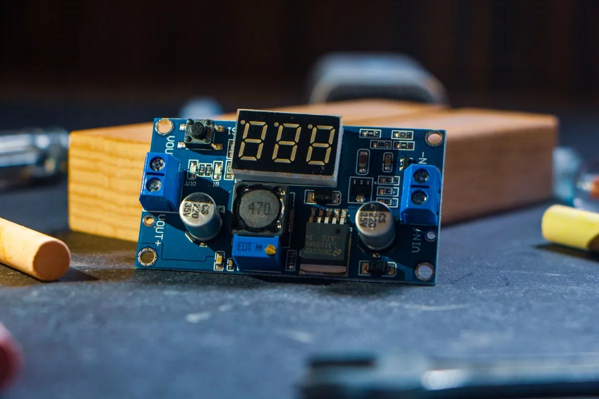 High-volume LED driver and electronic board assembly
