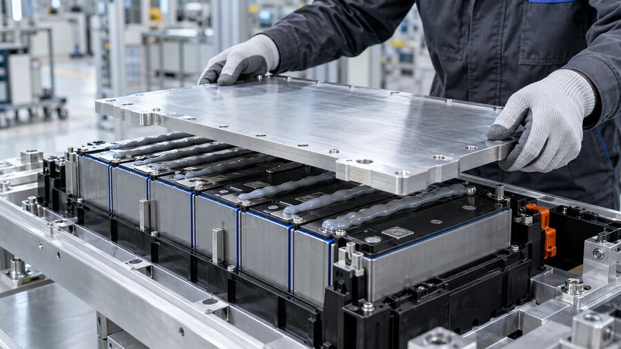 battery pack gap filler