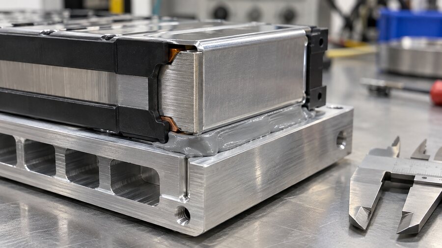 battery pack gap filler