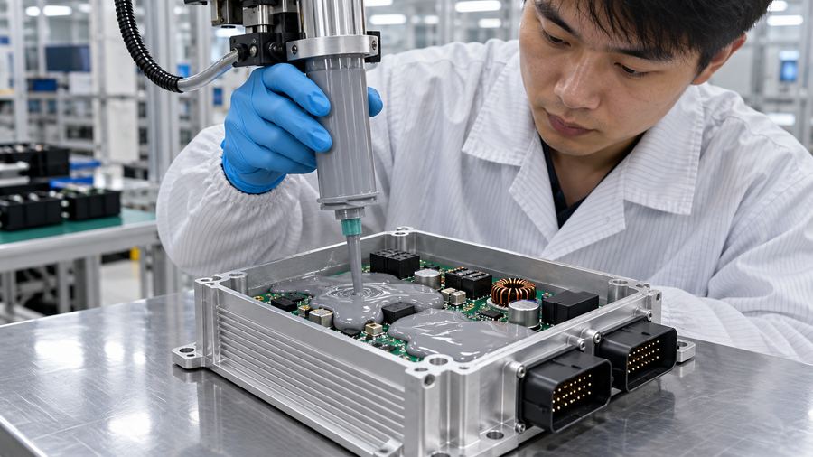 thermally conductive potting compound