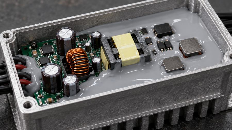 thermally conductive potting compound