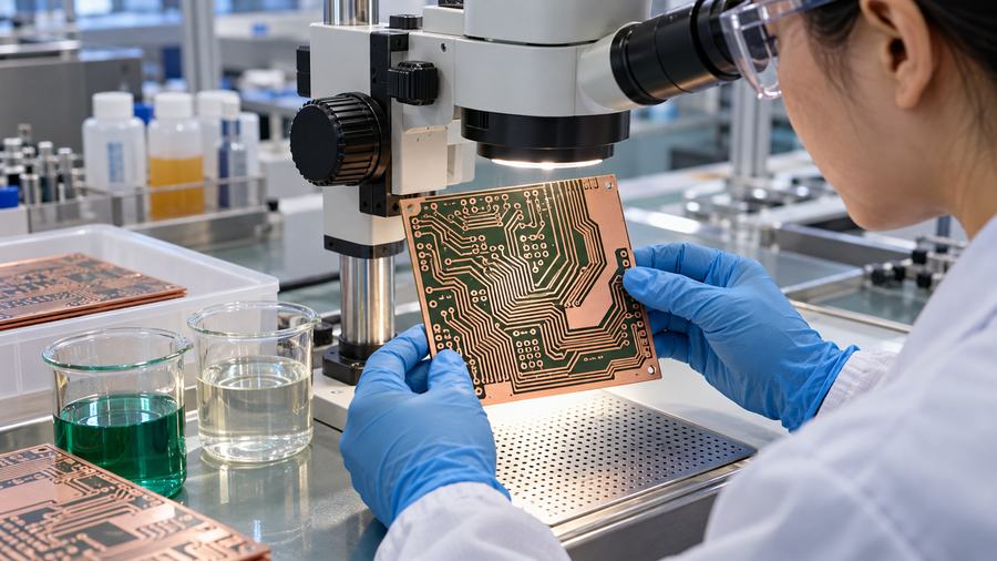 PCB etching